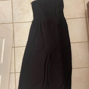 Chic one strap Black jumpsuit